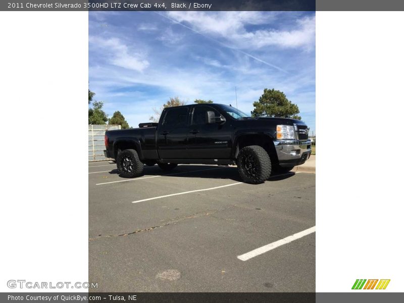 Black / Ebony 2011 Chevrolet Silverado 3500HD LTZ Crew Cab 4x4
