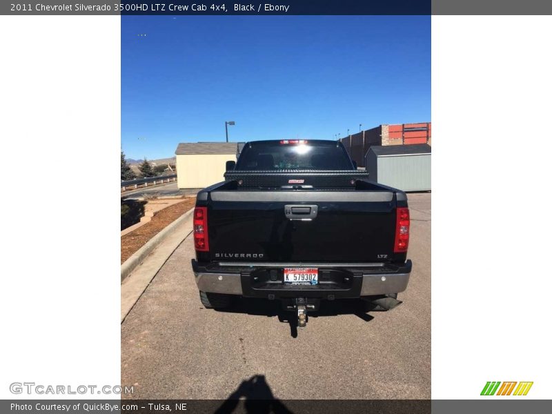 Black / Ebony 2011 Chevrolet Silverado 3500HD LTZ Crew Cab 4x4