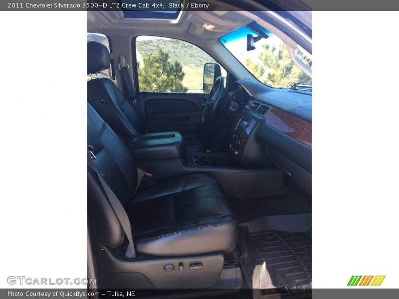 Black / Ebony 2011 Chevrolet Silverado 3500HD LTZ Crew Cab 4x4