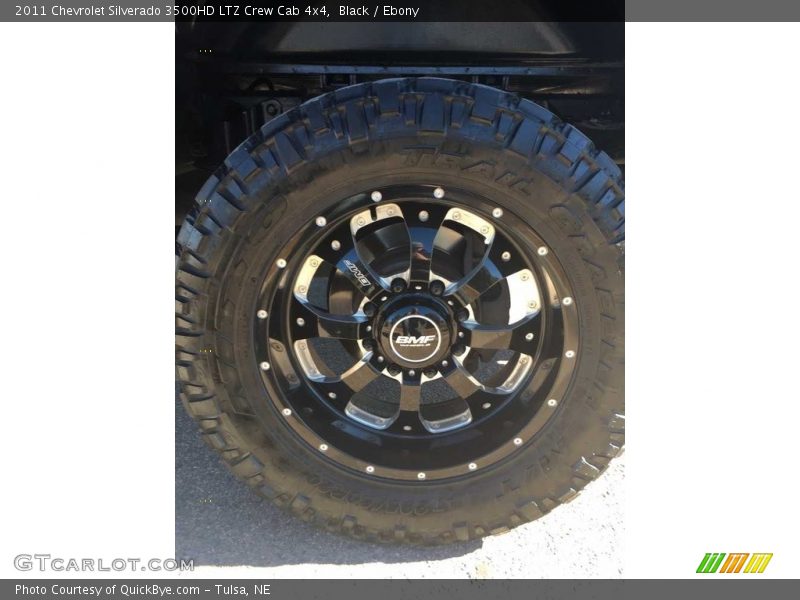 Black / Ebony 2011 Chevrolet Silverado 3500HD LTZ Crew Cab 4x4