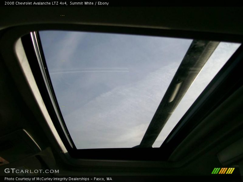 Summit White / Ebony 2008 Chevrolet Avalanche LTZ 4x4
