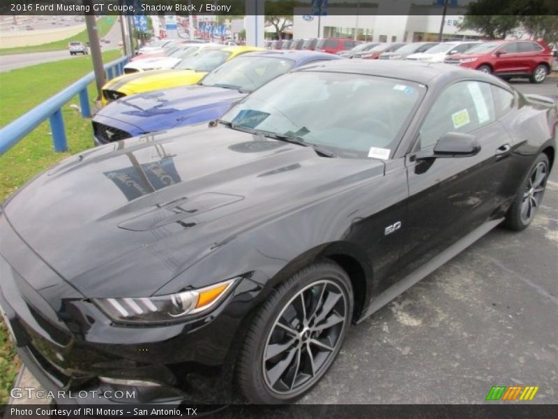 Shadow Black / Ebony 2016 Ford Mustang GT Coupe