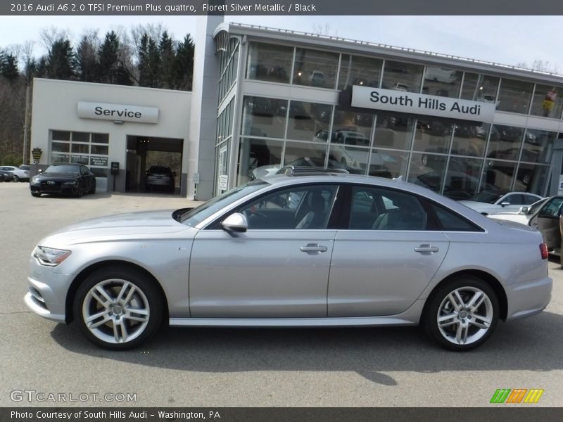Florett Silver Metallic / Black 2016 Audi A6 2.0 TFSI Premium Plus quattro