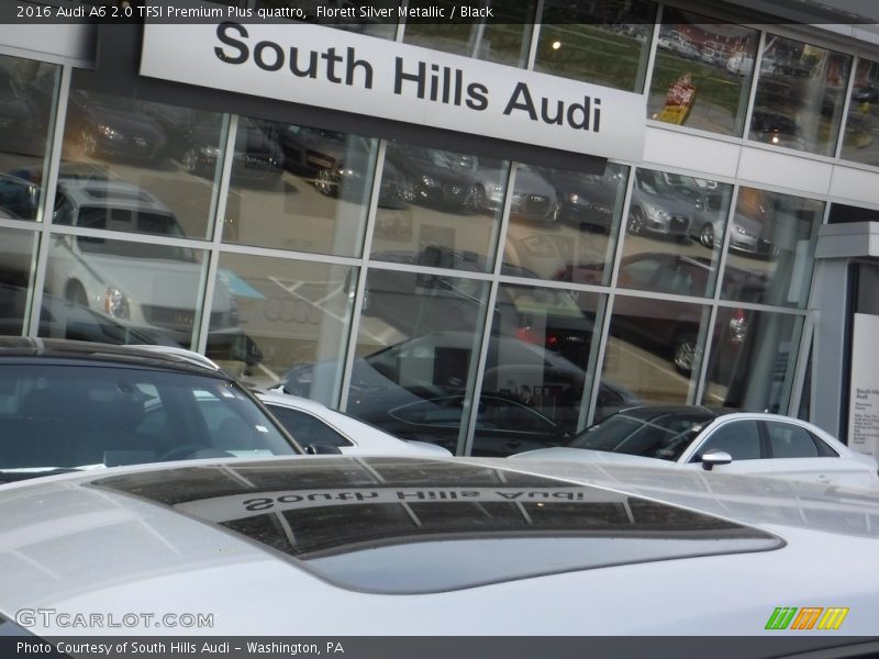 Florett Silver Metallic / Black 2016 Audi A6 2.0 TFSI Premium Plus quattro