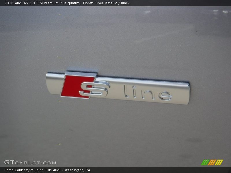 Florett Silver Metallic / Black 2016 Audi A6 2.0 TFSI Premium Plus quattro