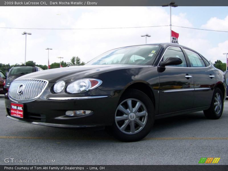 Dark Mocha Metallic / Ebony 2009 Buick LaCrosse CXL