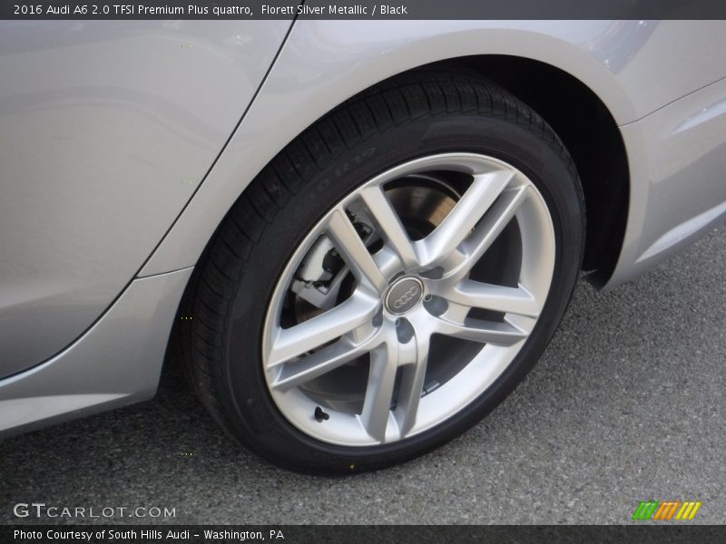 Florett Silver Metallic / Black 2016 Audi A6 2.0 TFSI Premium Plus quattro