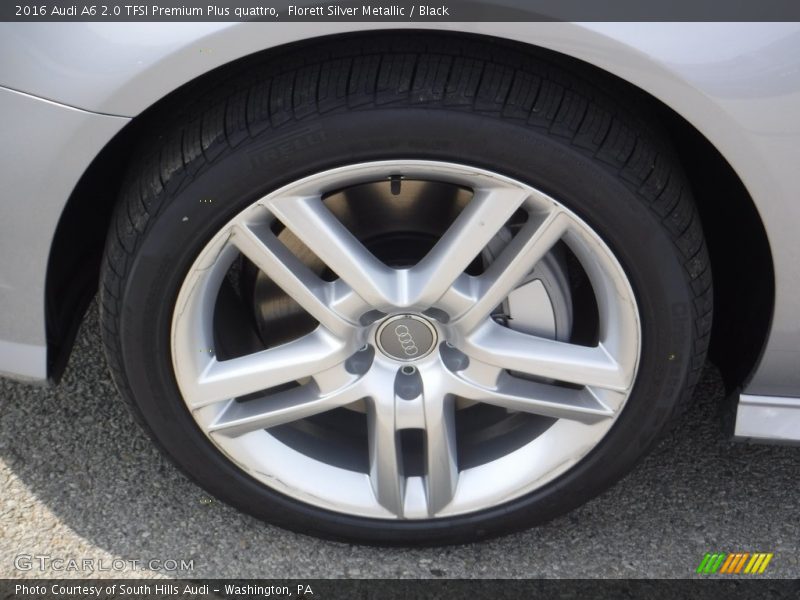 Florett Silver Metallic / Black 2016 Audi A6 2.0 TFSI Premium Plus quattro