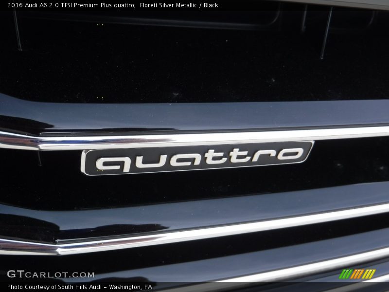 Florett Silver Metallic / Black 2016 Audi A6 2.0 TFSI Premium Plus quattro