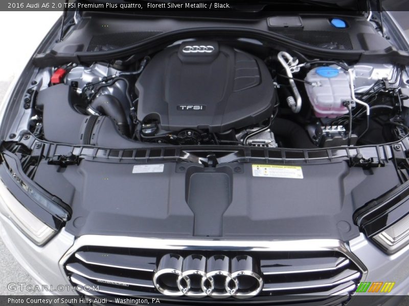 Florett Silver Metallic / Black 2016 Audi A6 2.0 TFSI Premium Plus quattro