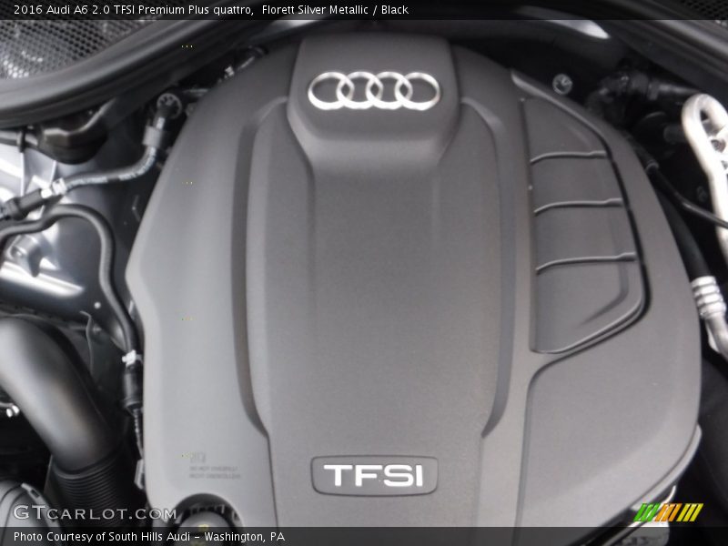 Florett Silver Metallic / Black 2016 Audi A6 2.0 TFSI Premium Plus quattro