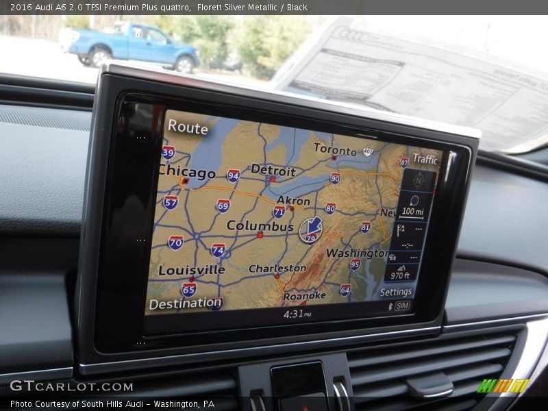 Florett Silver Metallic / Black 2016 Audi A6 2.0 TFSI Premium Plus quattro