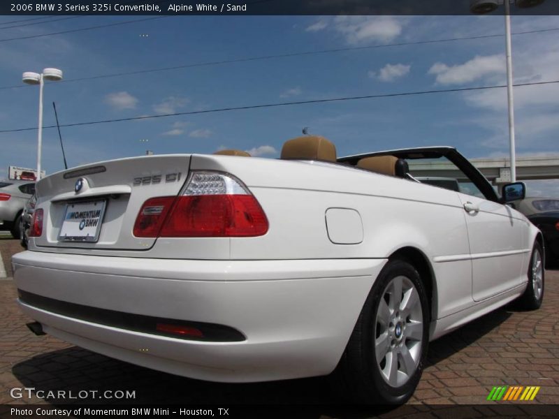Alpine White / Sand 2006 BMW 3 Series 325i Convertible