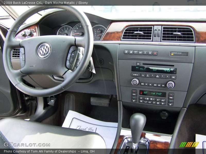 Dark Mocha Metallic / Ebony 2009 Buick LaCrosse CXL