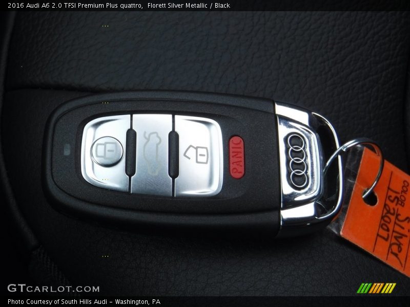Florett Silver Metallic / Black 2016 Audi A6 2.0 TFSI Premium Plus quattro