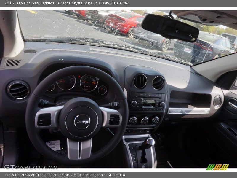 Granite Crystal Metallic / Dark Slate Gray 2016 Jeep Compass Latitude