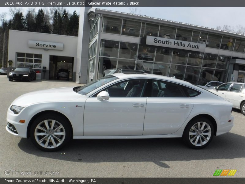 Glacier White Metallic / Black 2016 Audi A7 3.0 TFSI Premium Plus quattro