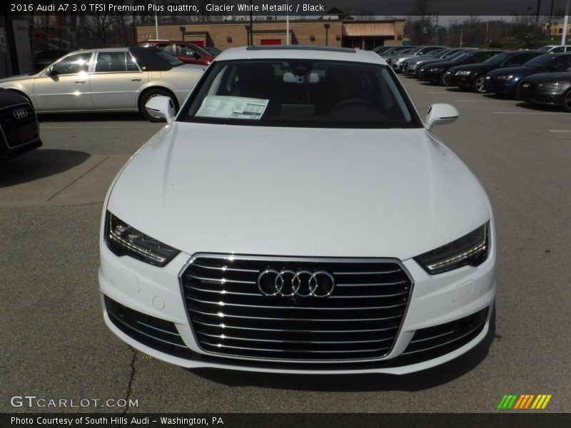 Glacier White Metallic / Black 2016 Audi A7 3.0 TFSI Premium Plus quattro