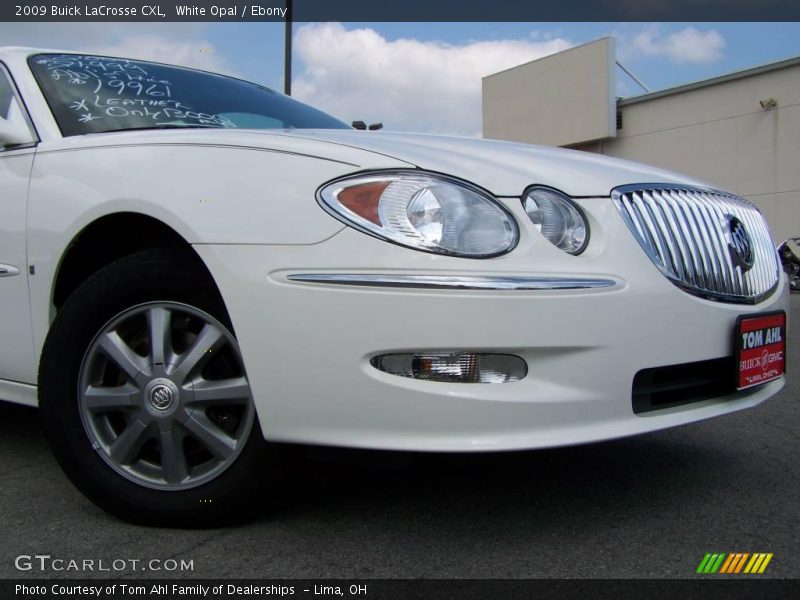 White Opal / Ebony 2009 Buick LaCrosse CXL