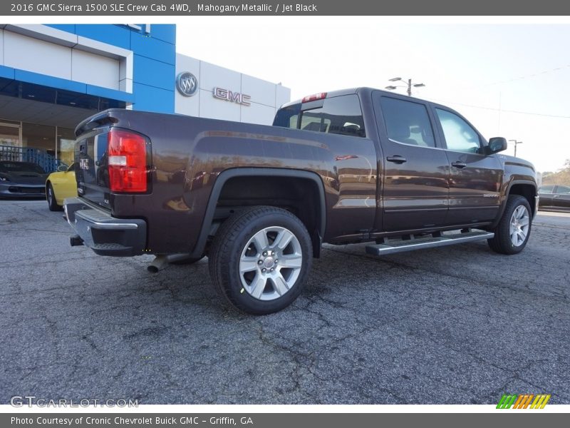 Mahogany Metallic / Jet Black 2016 GMC Sierra 1500 SLE Crew Cab 4WD