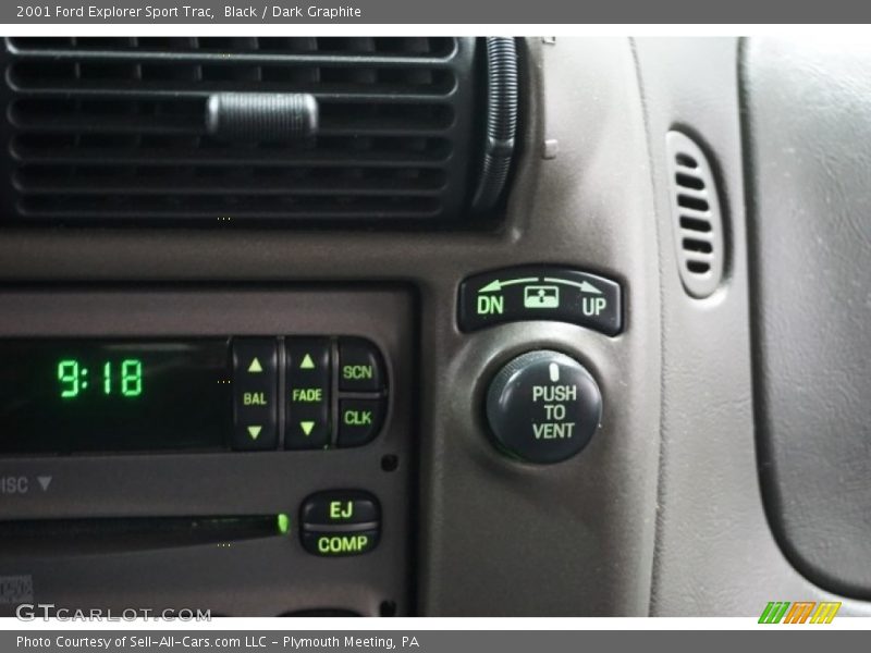 Black / Dark Graphite 2001 Ford Explorer Sport Trac