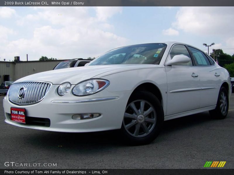 White Opal / Ebony 2009 Buick LaCrosse CXL