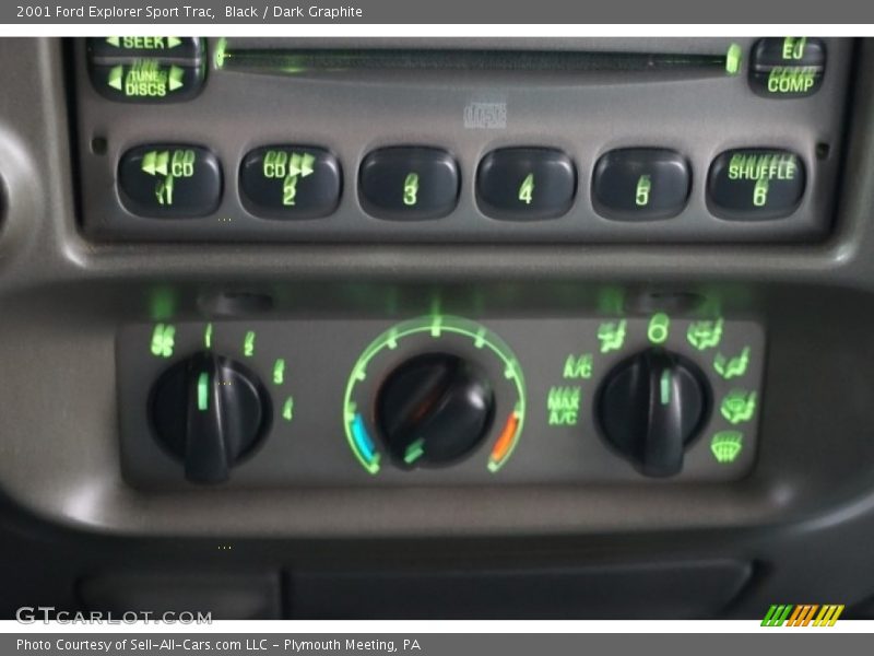 Black / Dark Graphite 2001 Ford Explorer Sport Trac