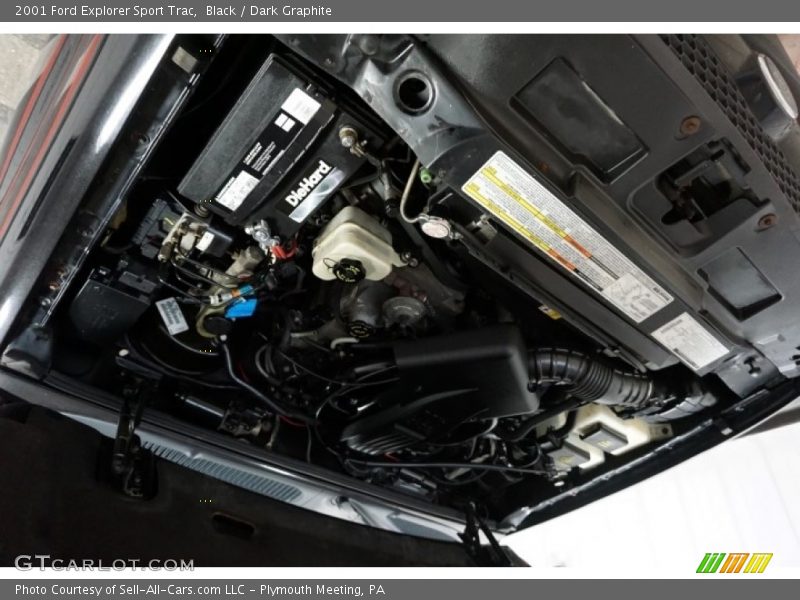 Black / Dark Graphite 2001 Ford Explorer Sport Trac