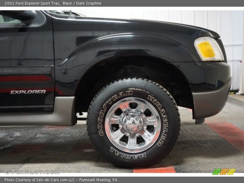 Black / Dark Graphite 2001 Ford Explorer Sport Trac