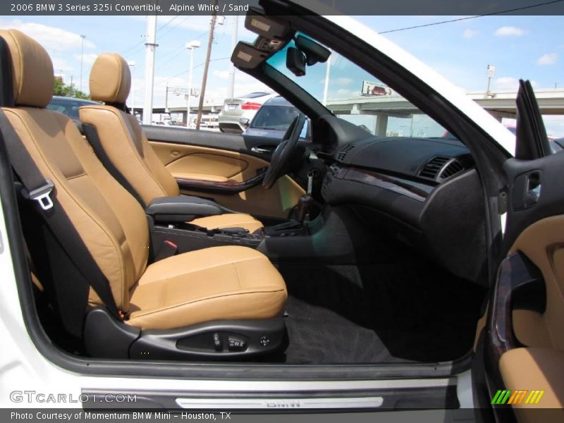 Alpine White / Sand 2006 BMW 3 Series 325i Convertible