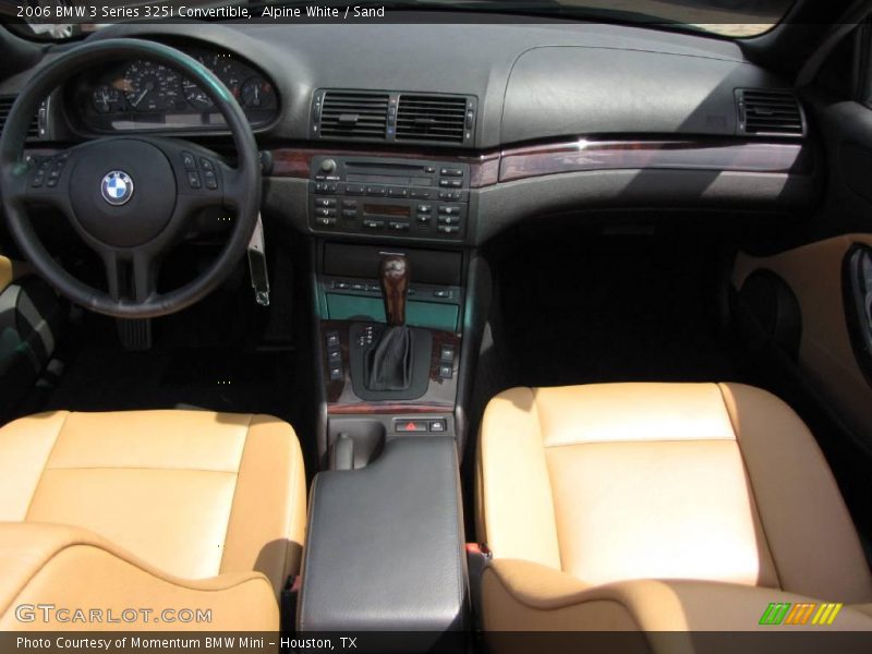 Alpine White / Sand 2006 BMW 3 Series 325i Convertible