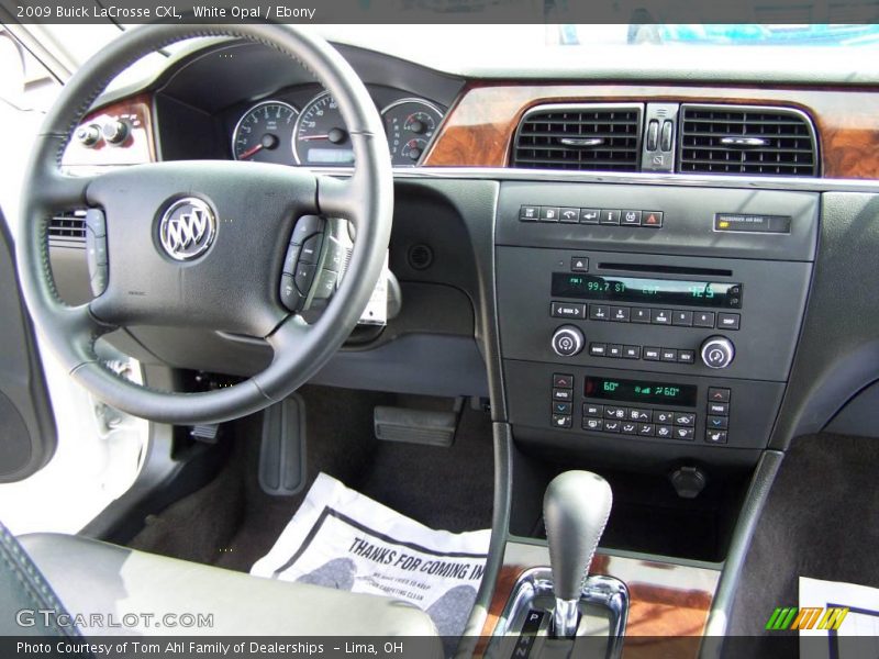 White Opal / Ebony 2009 Buick LaCrosse CXL