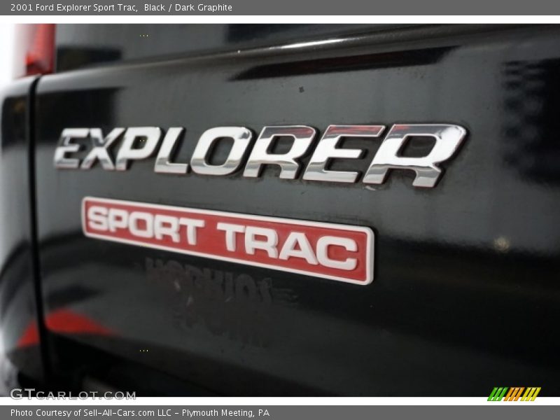 Black / Dark Graphite 2001 Ford Explorer Sport Trac