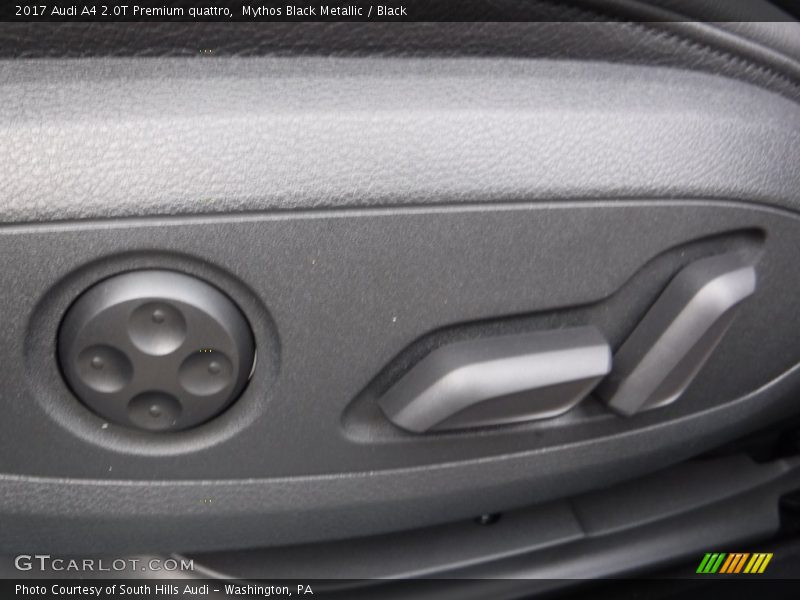 Mythos Black Metallic / Black 2017 Audi A4 2.0T Premium quattro