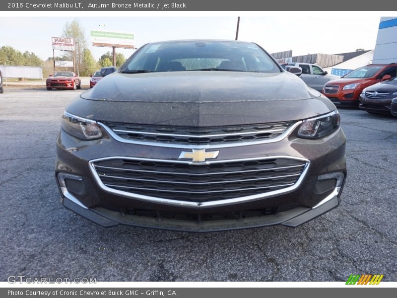 Autumn Bronze Metallic / Jet Black 2016 Chevrolet Malibu LT