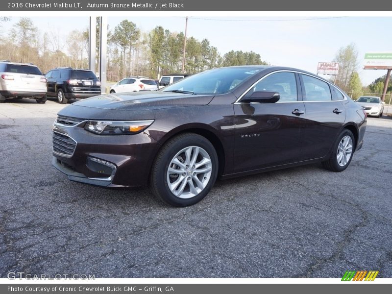 Autumn Bronze Metallic / Jet Black 2016 Chevrolet Malibu LT