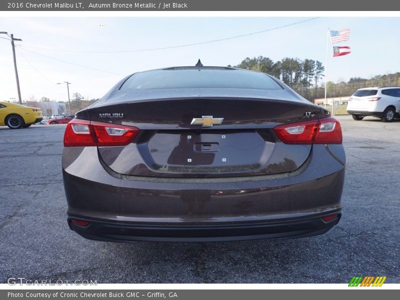 Autumn Bronze Metallic / Jet Black 2016 Chevrolet Malibu LT