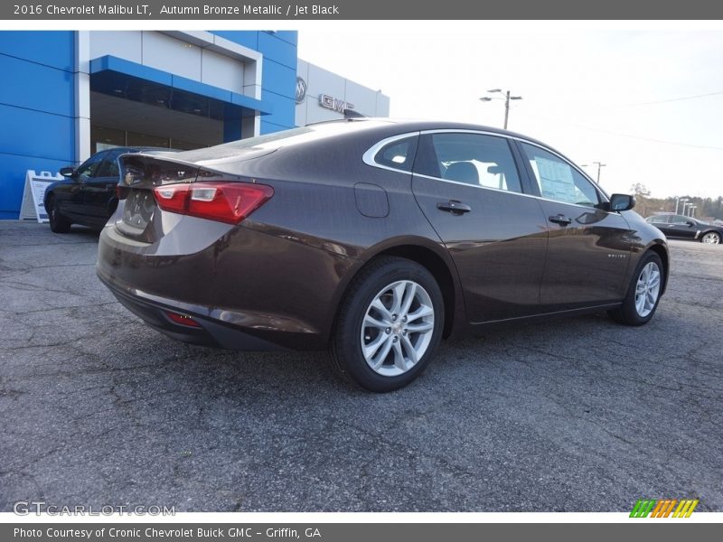 Autumn Bronze Metallic / Jet Black 2016 Chevrolet Malibu LT