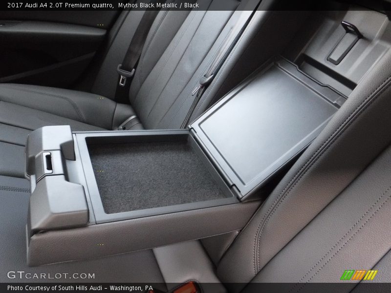Mythos Black Metallic / Black 2017 Audi A4 2.0T Premium quattro