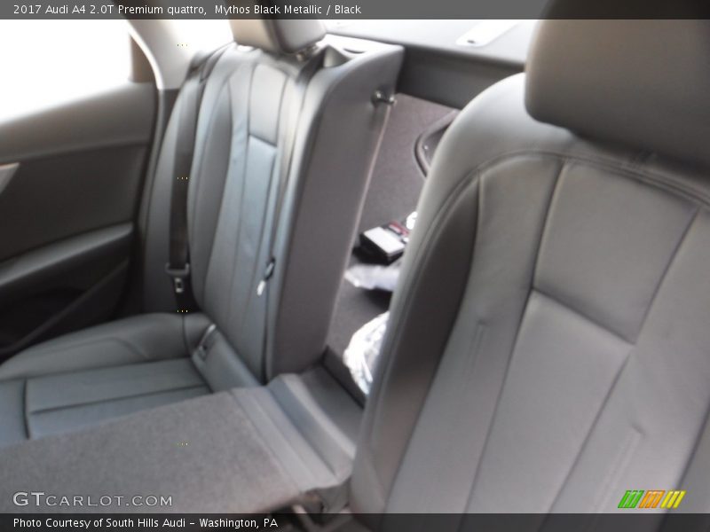Mythos Black Metallic / Black 2017 Audi A4 2.0T Premium quattro
