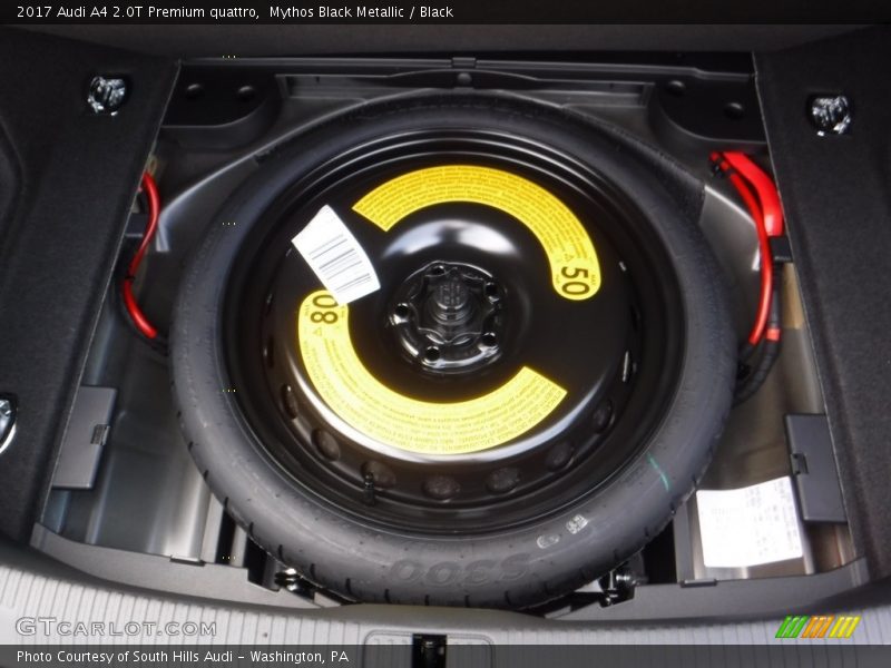 Mythos Black Metallic / Black 2017 Audi A4 2.0T Premium quattro