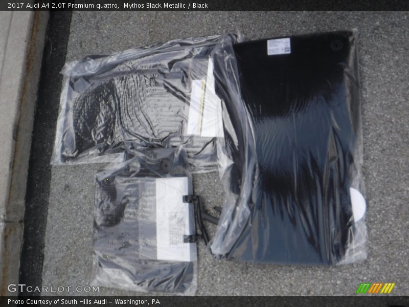 Mythos Black Metallic / Black 2017 Audi A4 2.0T Premium quattro