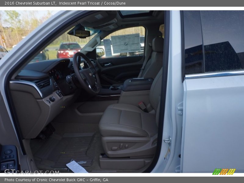 Iridescent Pearl Tricoat / Cocoa/Dune 2016 Chevrolet Suburban LT