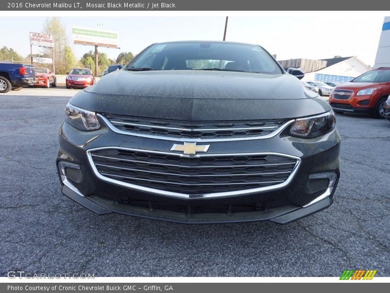 Mosaic Black Metallic / Jet Black 2016 Chevrolet Malibu LT
