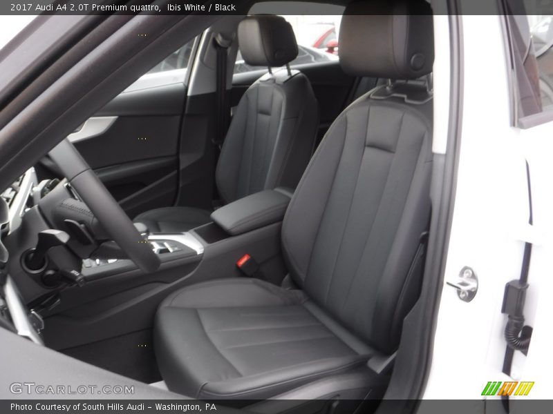 Ibis White / Black 2017 Audi A4 2.0T Premium quattro