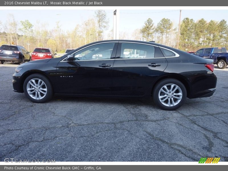 Mosaic Black Metallic / Jet Black 2016 Chevrolet Malibu LT