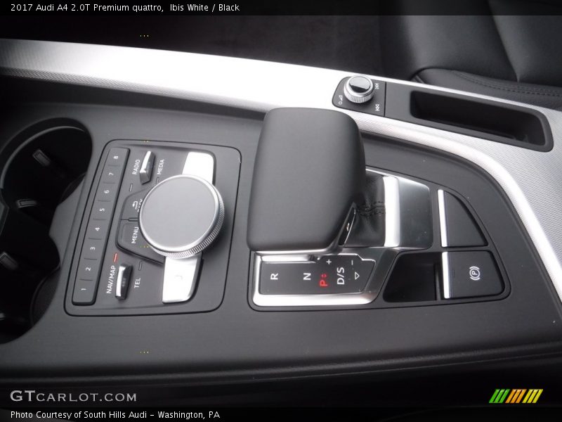 Ibis White / Black 2017 Audi A4 2.0T Premium quattro