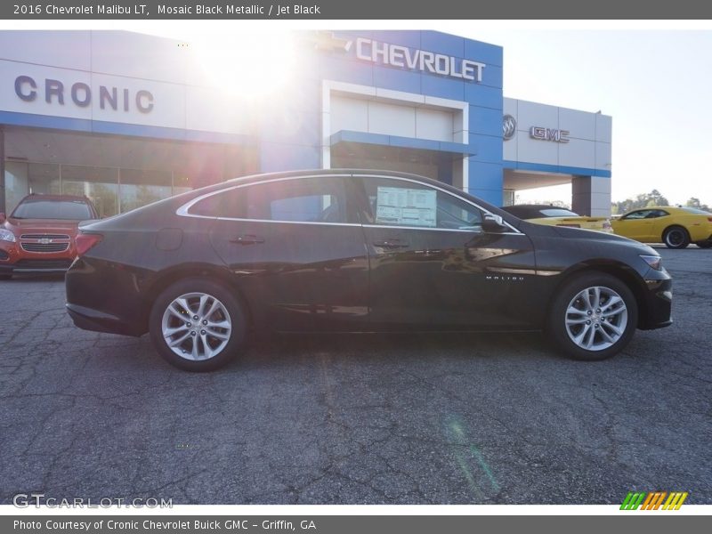 Mosaic Black Metallic / Jet Black 2016 Chevrolet Malibu LT