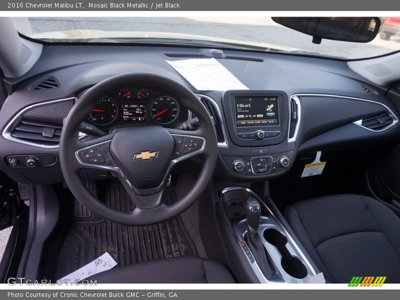 Mosaic Black Metallic / Jet Black 2016 Chevrolet Malibu LT