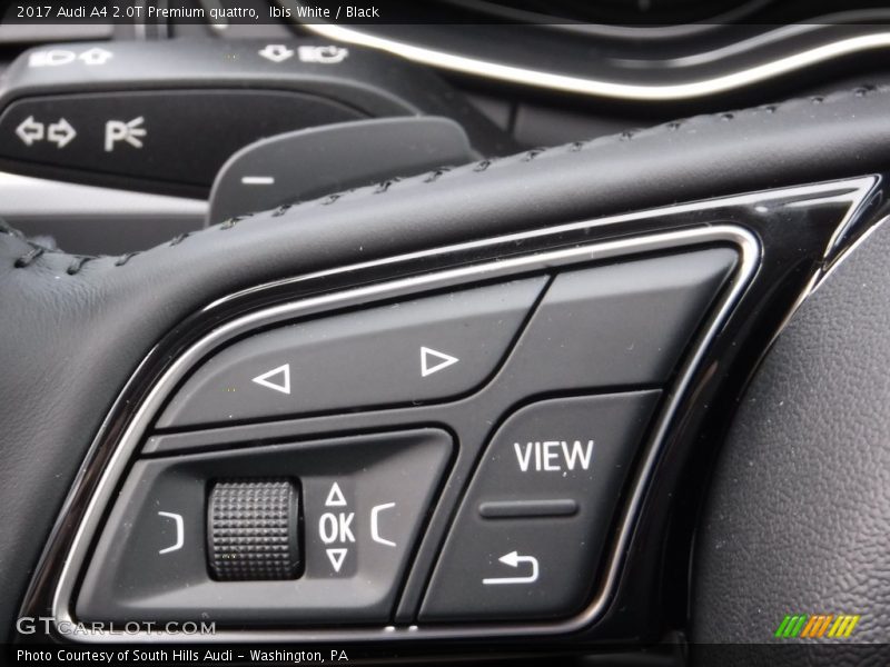Ibis White / Black 2017 Audi A4 2.0T Premium quattro